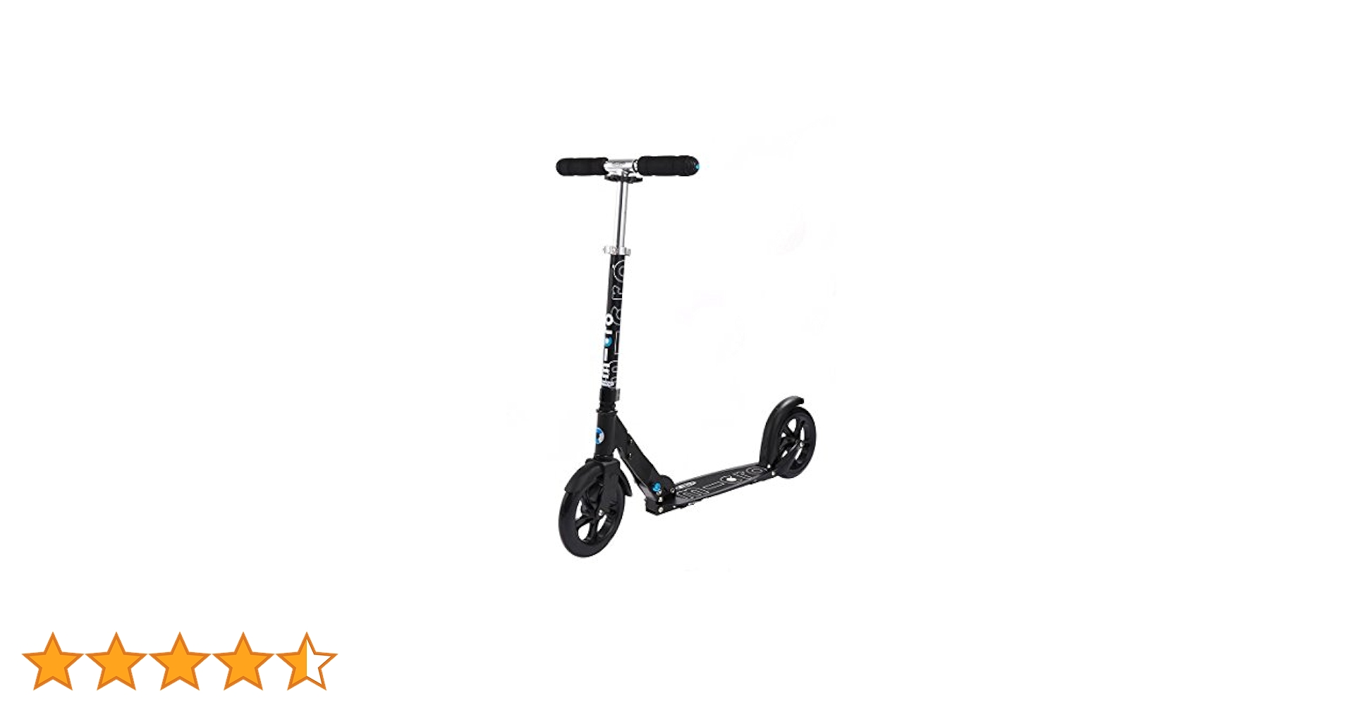 ドカ太　Micro Scooter Black（キックボードブラック） Amazon.co.jp: Micro Scooter Black（キックボードブラック